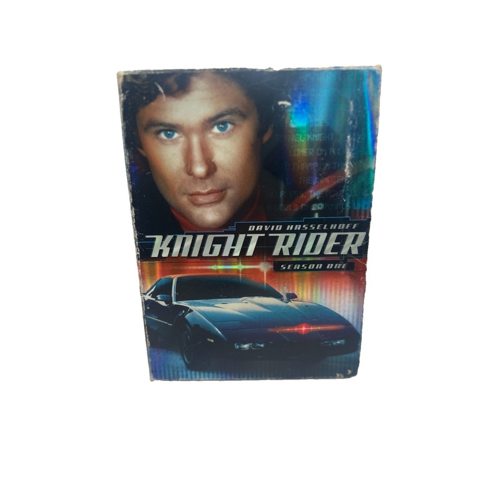 Knight Rider - Season 1 (DVD, 2004, 4-Disc Set) David Hasselhoff